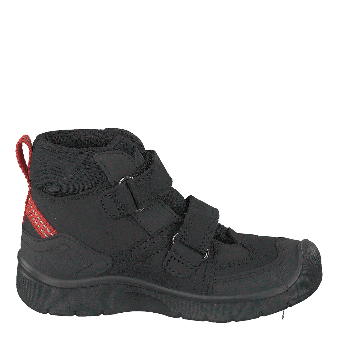 Hikeport Mid Strap Wp Black/bright Red