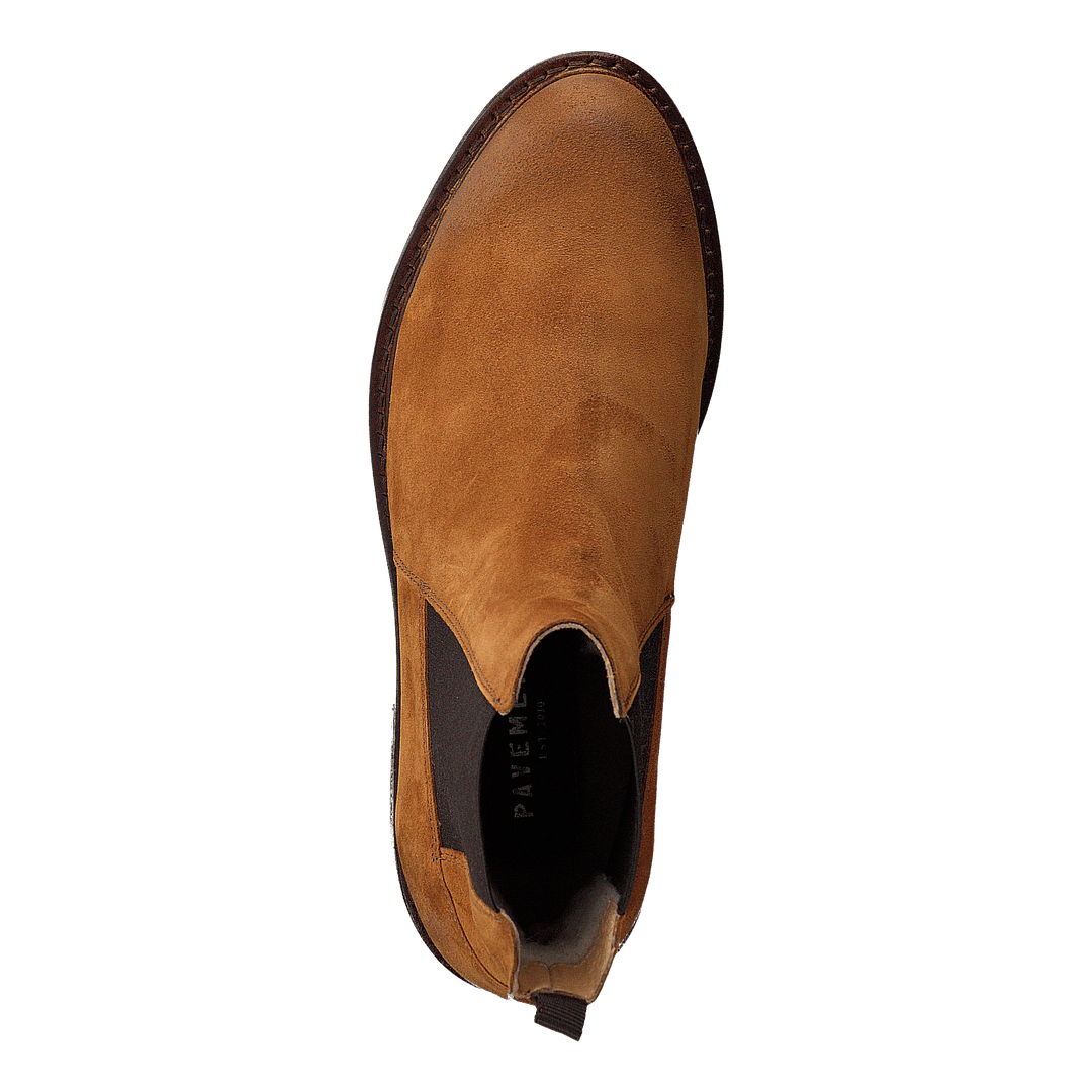 Jemma Wool Tan Suede