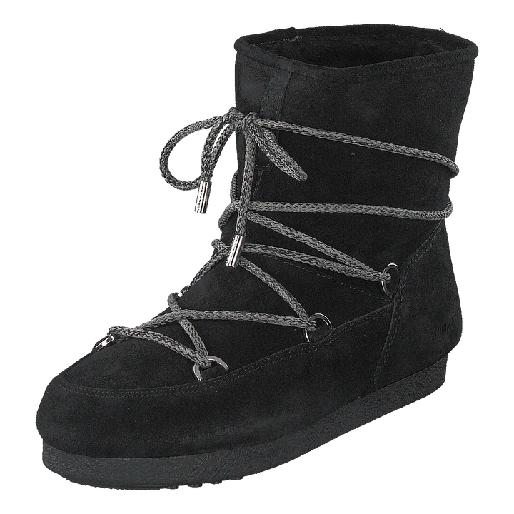 Far Side Low Suede Black