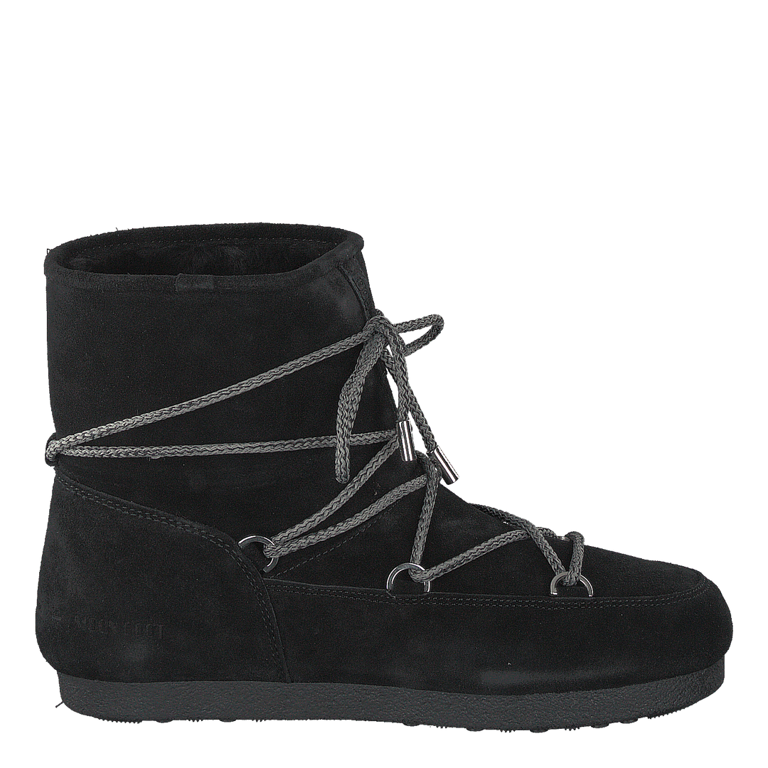 Far Side Low Suede Black