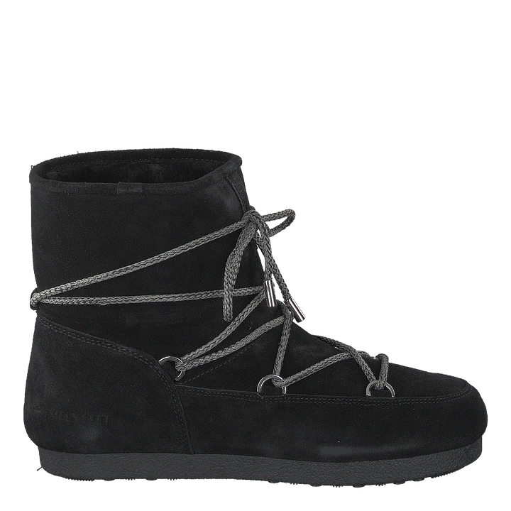 Far Side Low Suede Black