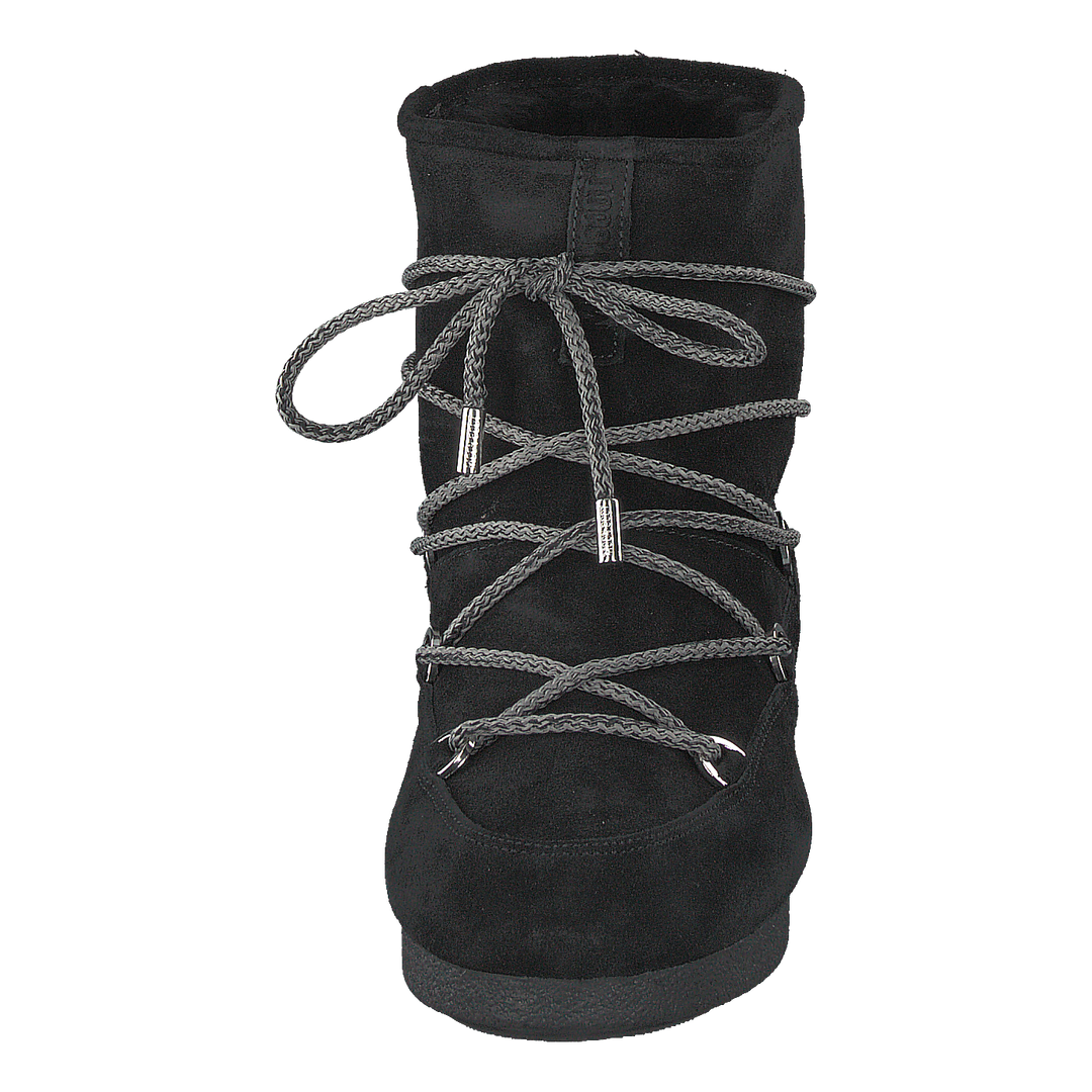 Far Side Low Suede Black