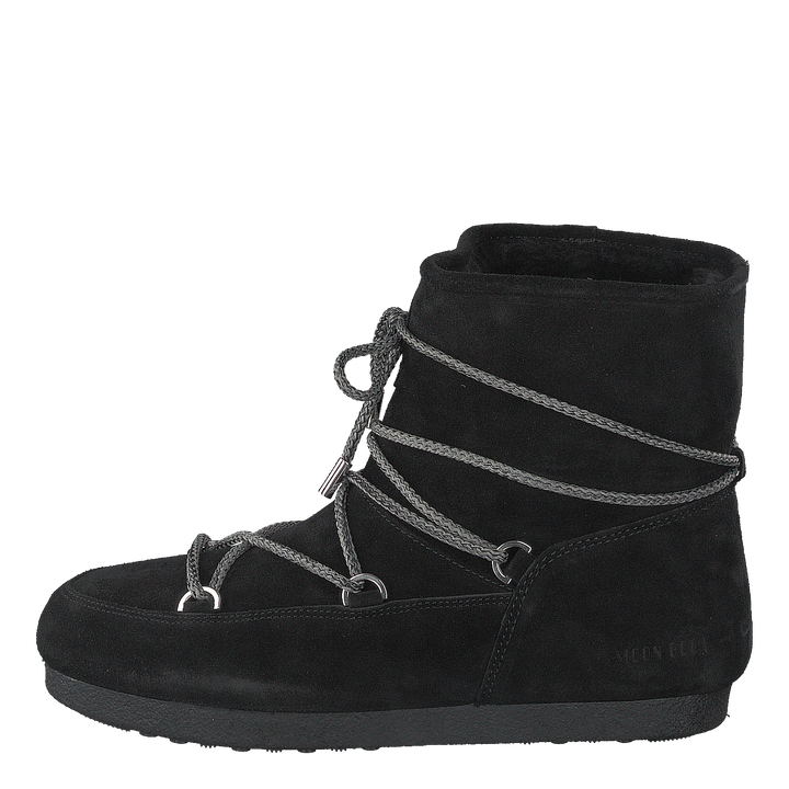 Far Side Low Suede Black