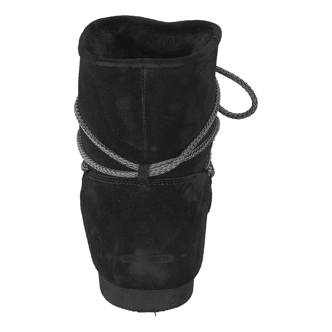 Far Side Low Suede Black