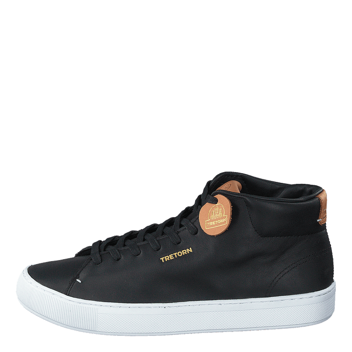 Tournament Leather Hi Wp Black/white