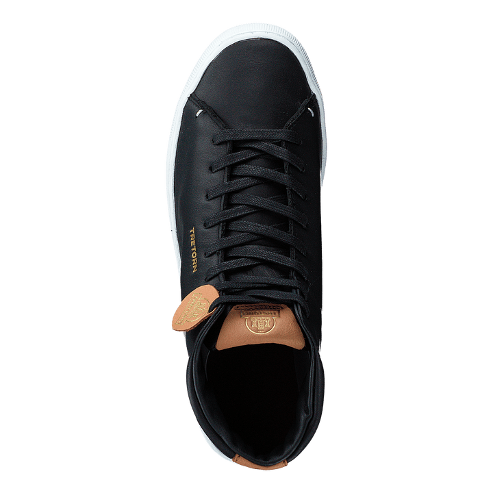 Tournament Leather Hi Wp Black/white