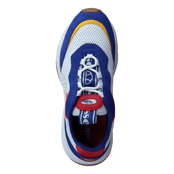 El Massello Text Af Blu/wht/red