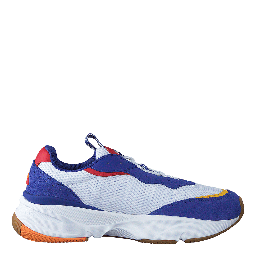 El Massello Text Af Blu/wht/red