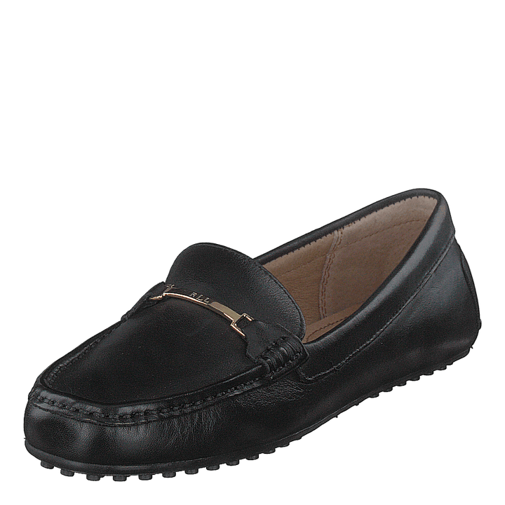 Briony Leather Driver Black