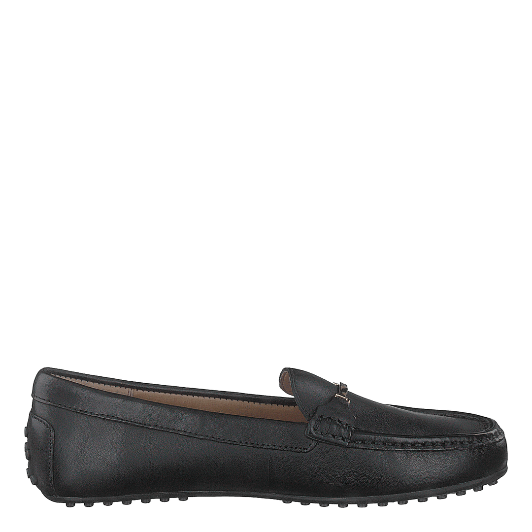 Briony Leather Driver Black