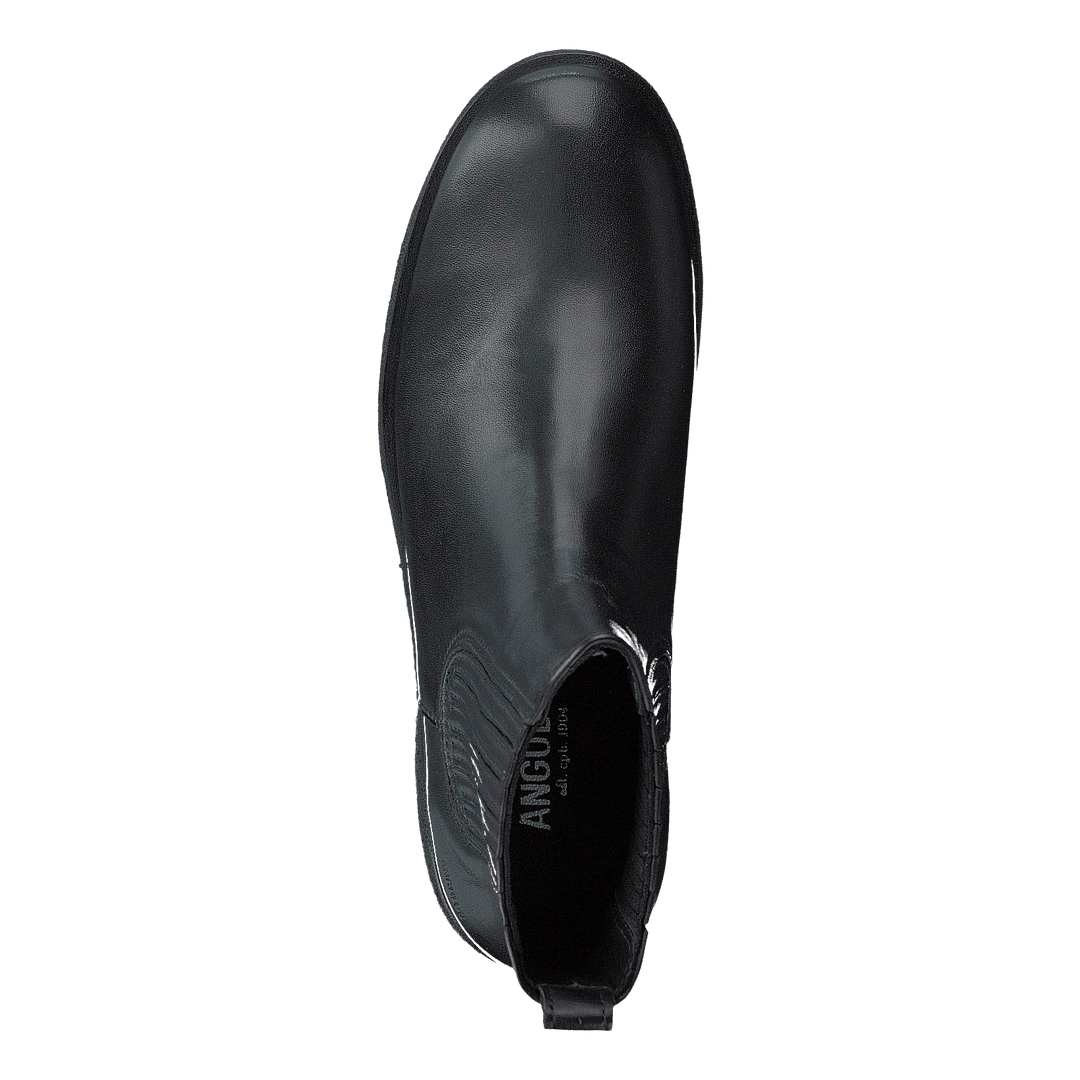 Chelsea Boot With Elastic Black/black