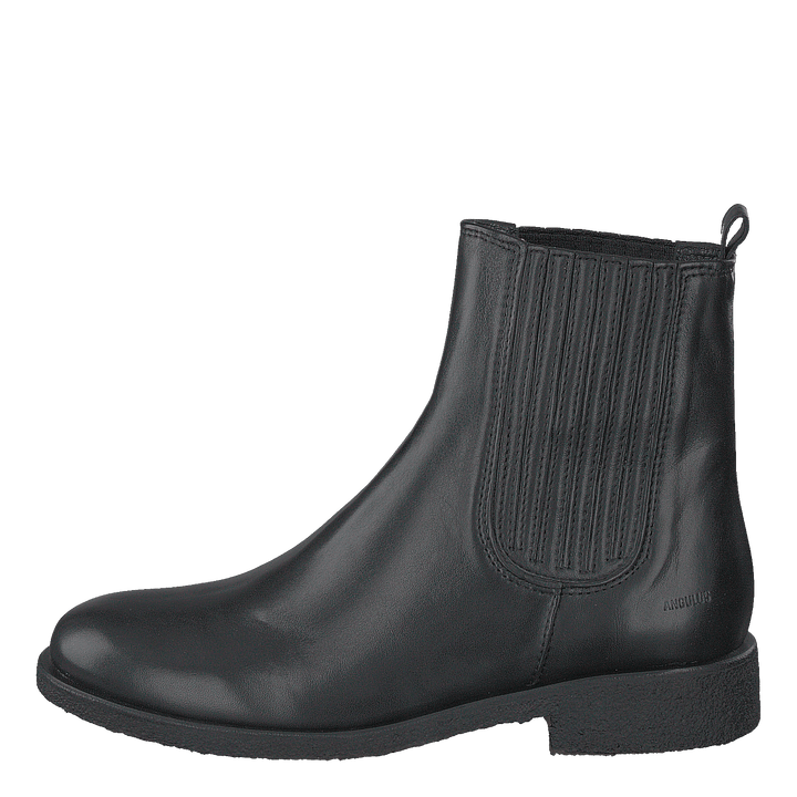 Chelsea Boot With Elastic Black/black