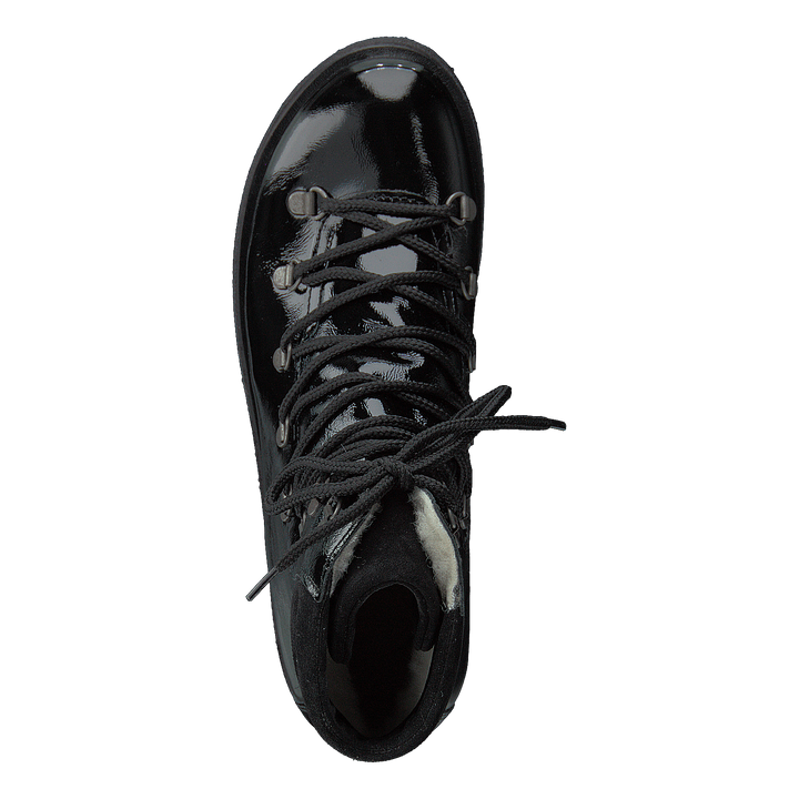 Boot With Laces And D-rings Black / Black