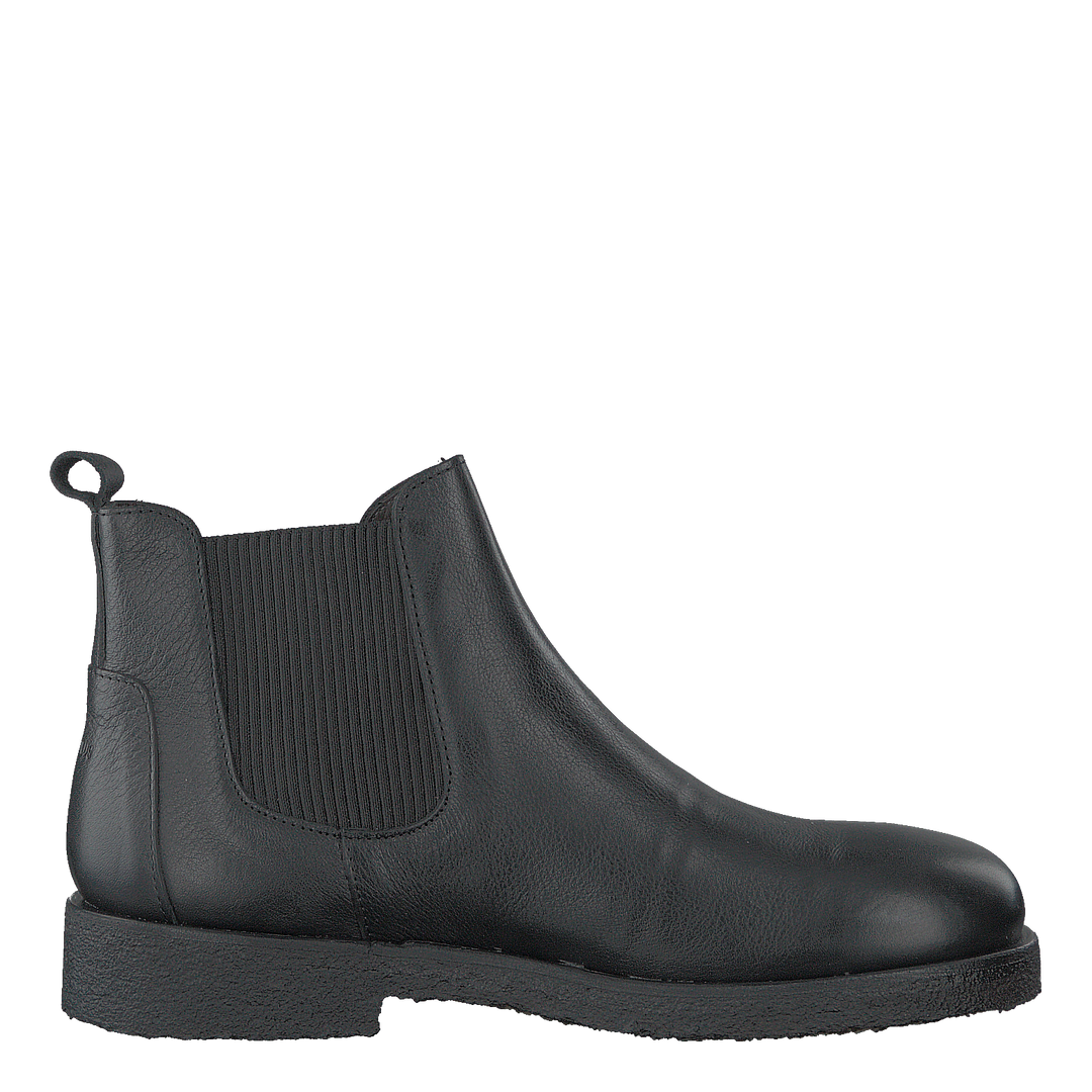 Chelsea Boot With Chunky Sole Black/black