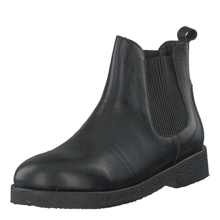 Chelsea Boot With Chunky Sole Black/black