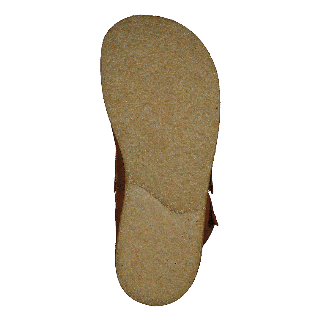 Tex-boot With Velcro Straps Cognac