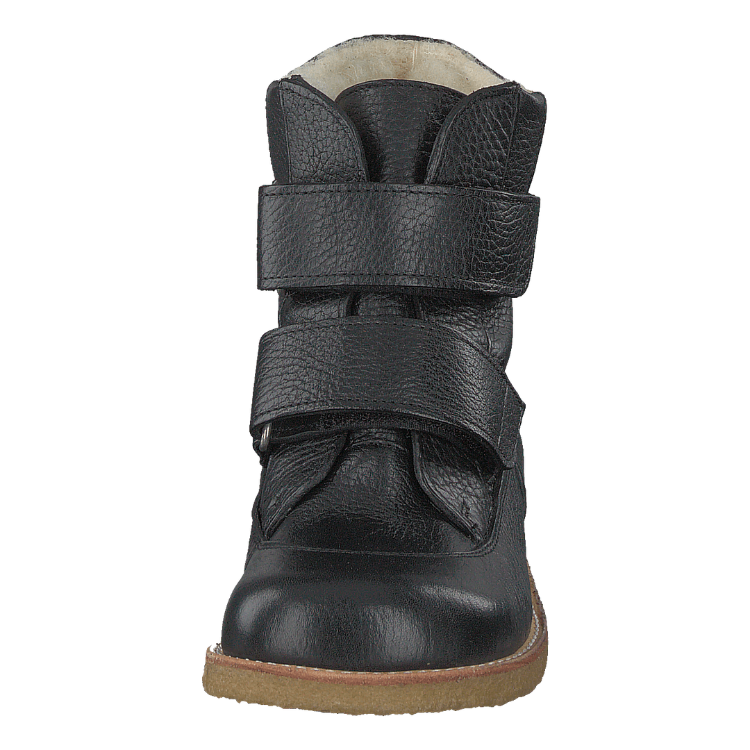 Tex-boot With Velcro Straps Black