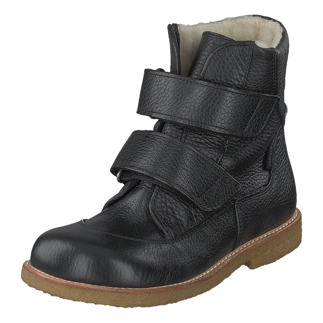 Tex-boot With Velcro Straps Black