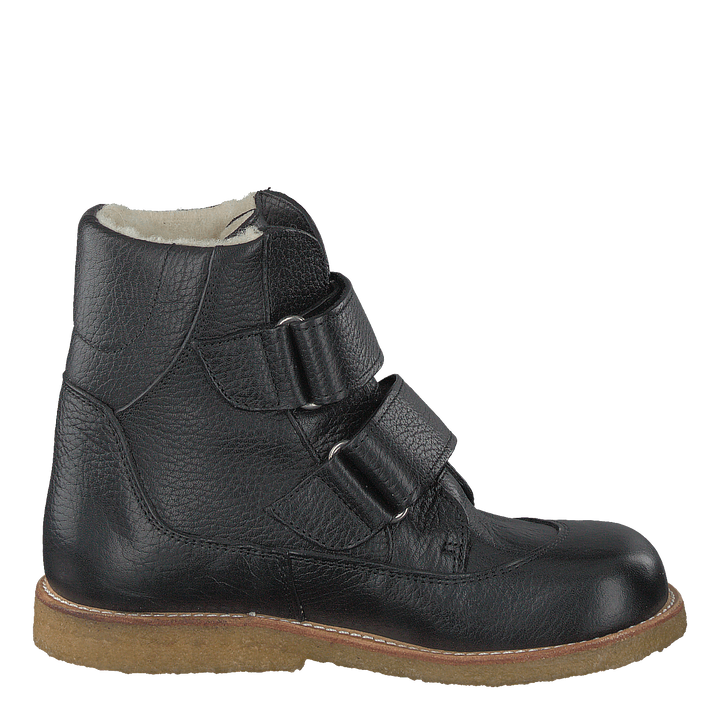 Tex-boot With Velcro Straps Black