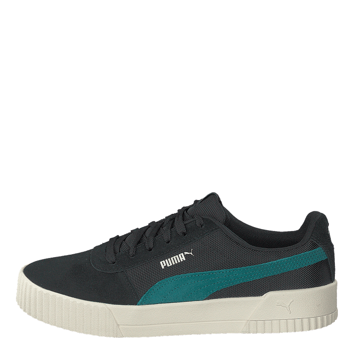 Carina Lux Sd Black - Teal Green