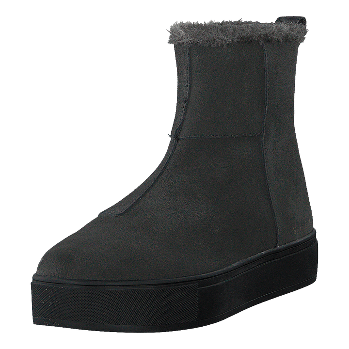 Suede Pile Boot Grey