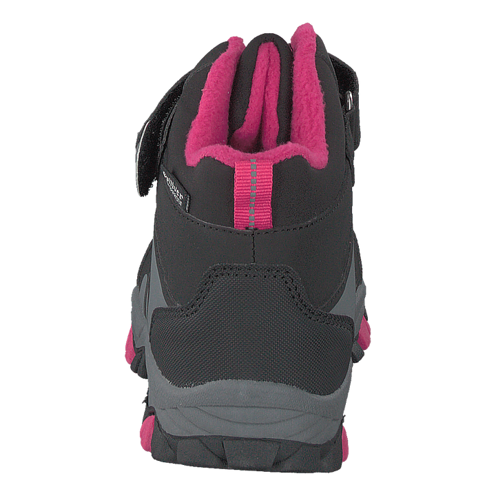 435-0509 Waterproof Warm Lined Black/fuchsia