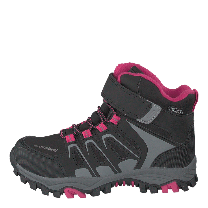 435-0509 Waterproof Warm Lined Black/fuchsia