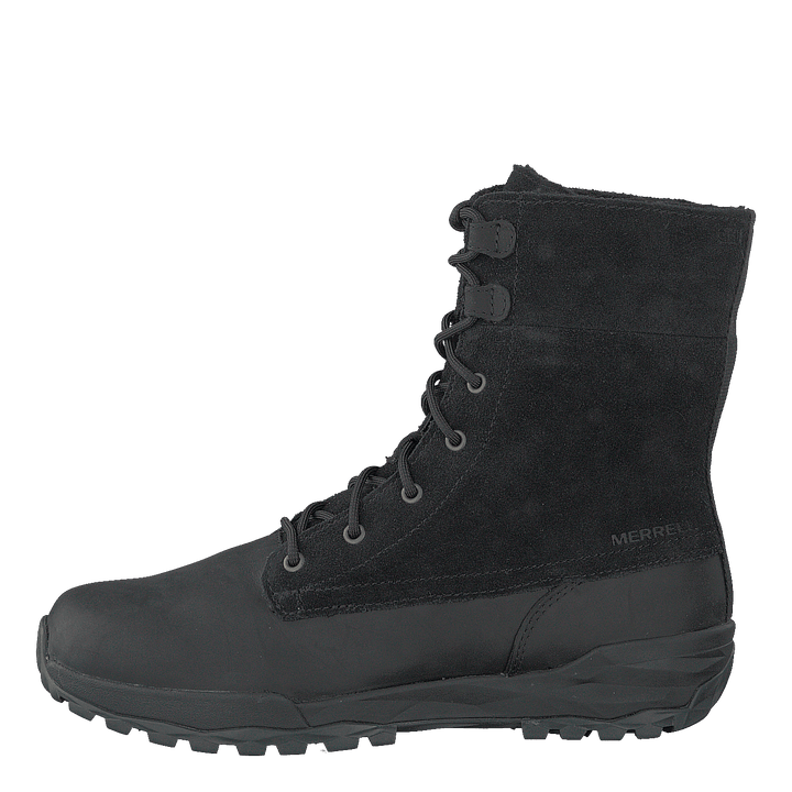 Icepack Guide Mid Lace Waterpr Black