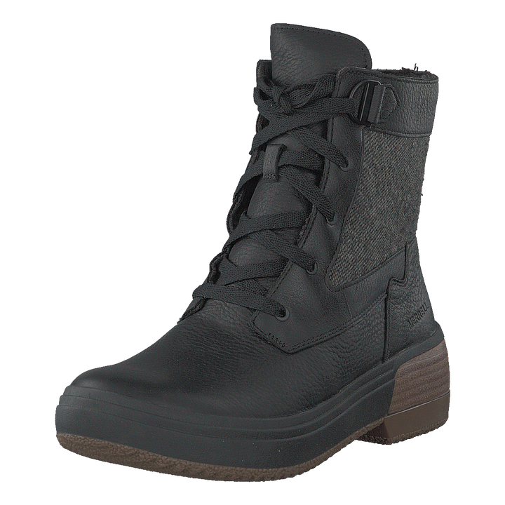 Haven Mid Lace Waterproof Black
