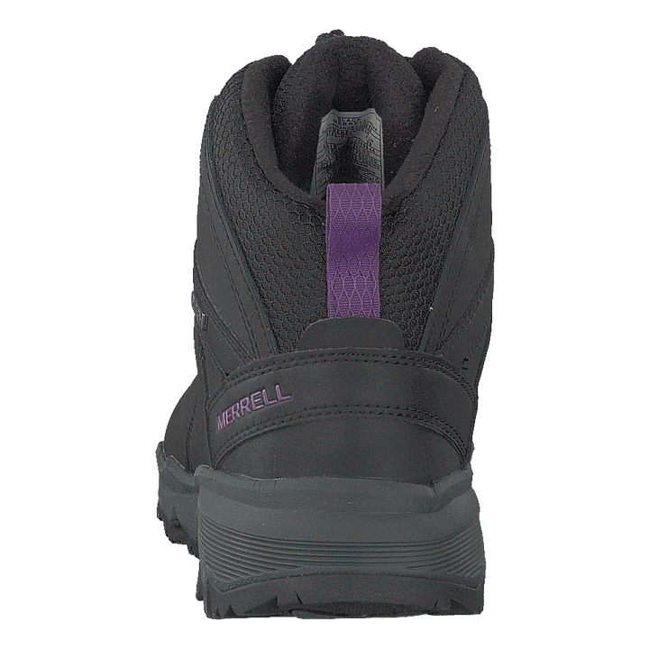 Vego Mid Leather North Wp Ice+ Black/gloxinia