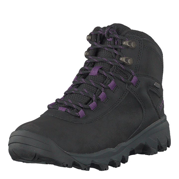 Vego Mid Leather North Wp Ice+ Black/gloxinia