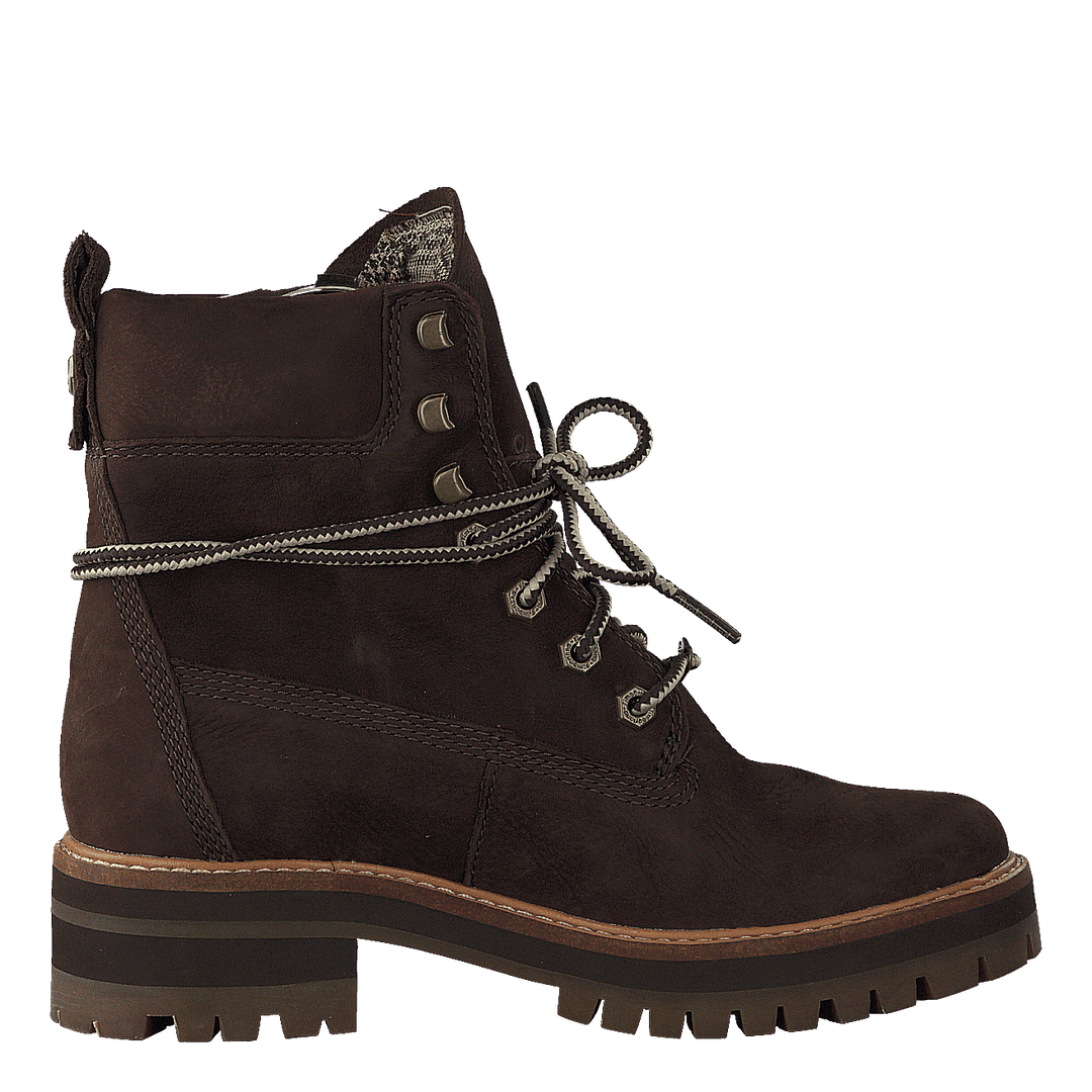Courmayeur Valley Yellow Boot Dark Walnut