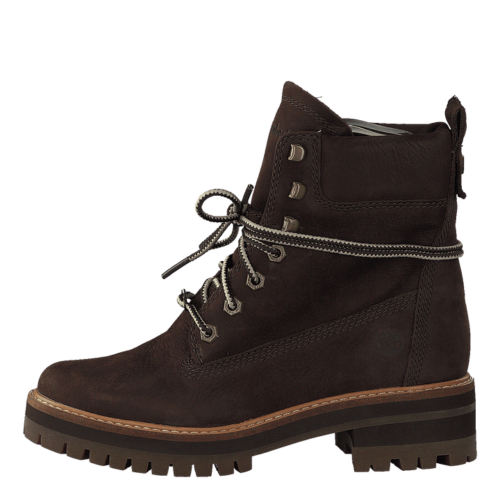 Courmayeur Valley Yellow Boot Dark Walnut