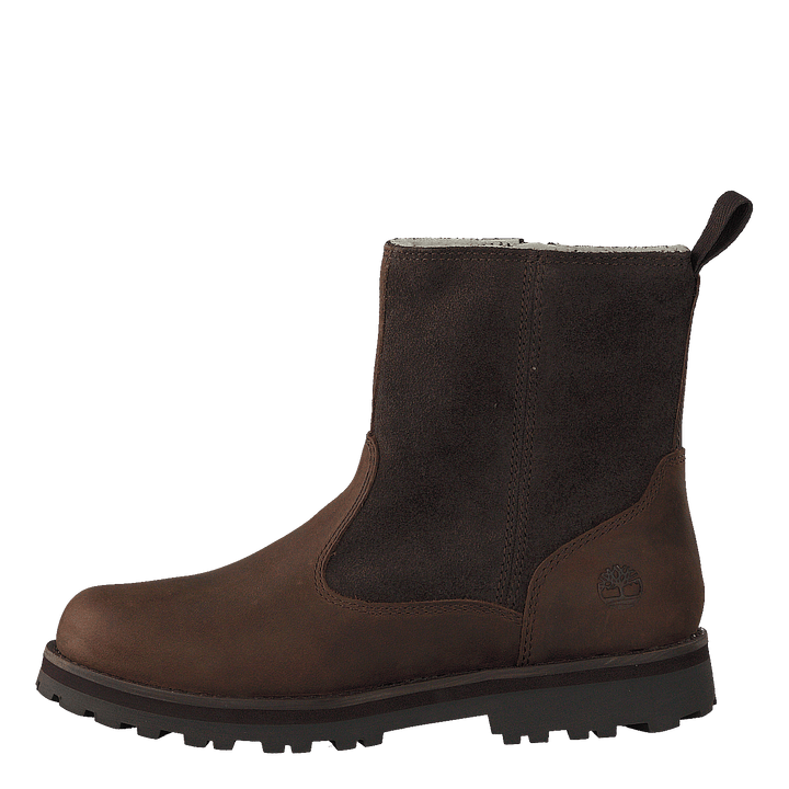Courma Kid Warm Lined Boot Dark Brown