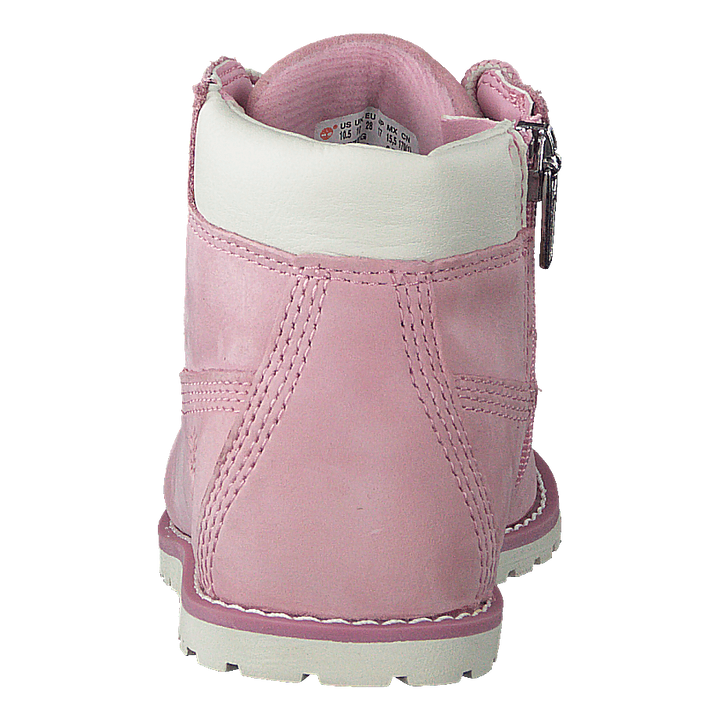 Pokey Pine 6in Boot With Side Pink Nectar