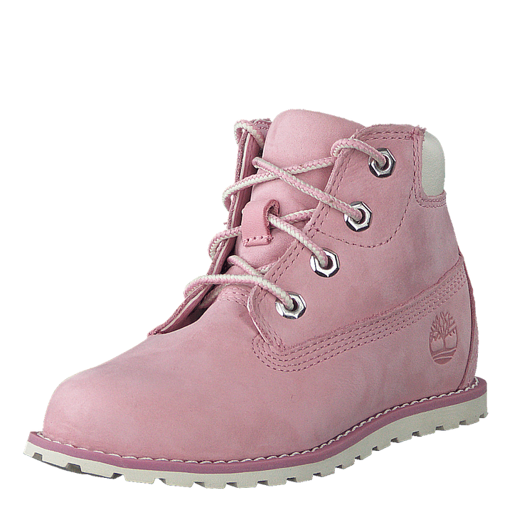 Pokey Pine 6in Boot With Side Pink Nectar