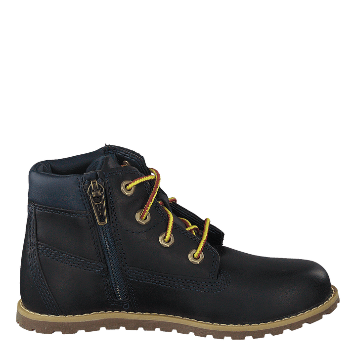 Pokey Pine 6in Boot With Side Black Iris