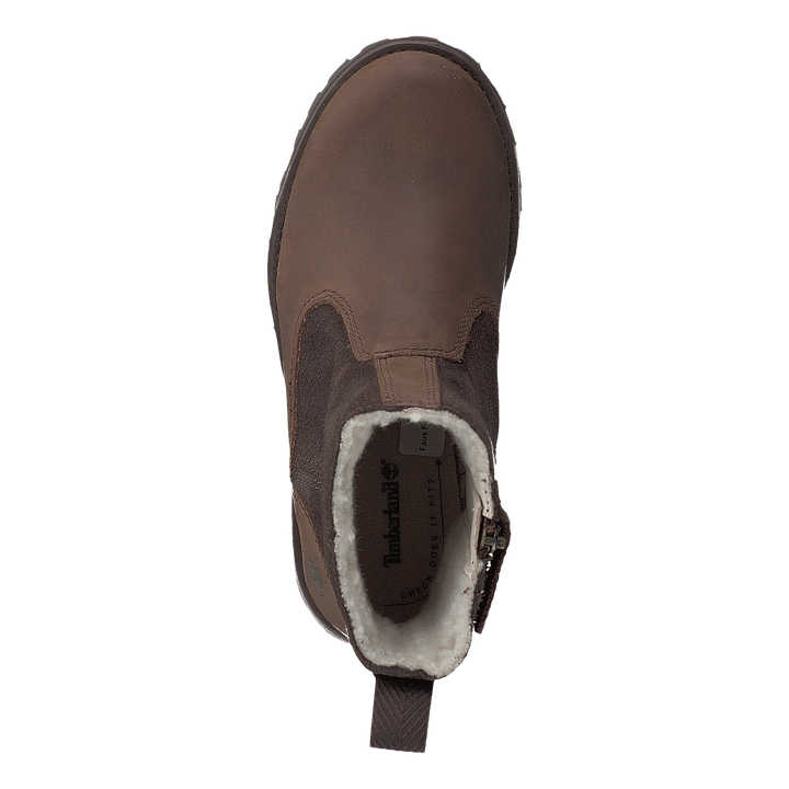 Courma Kid Warm Lined Boot Dark Brown