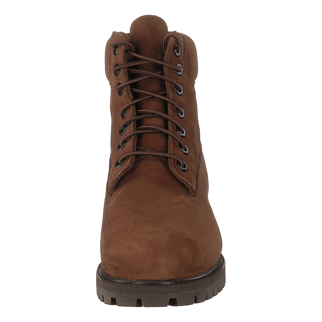 6 Inch Prem Rubber Cup Boot Cocoa Brown