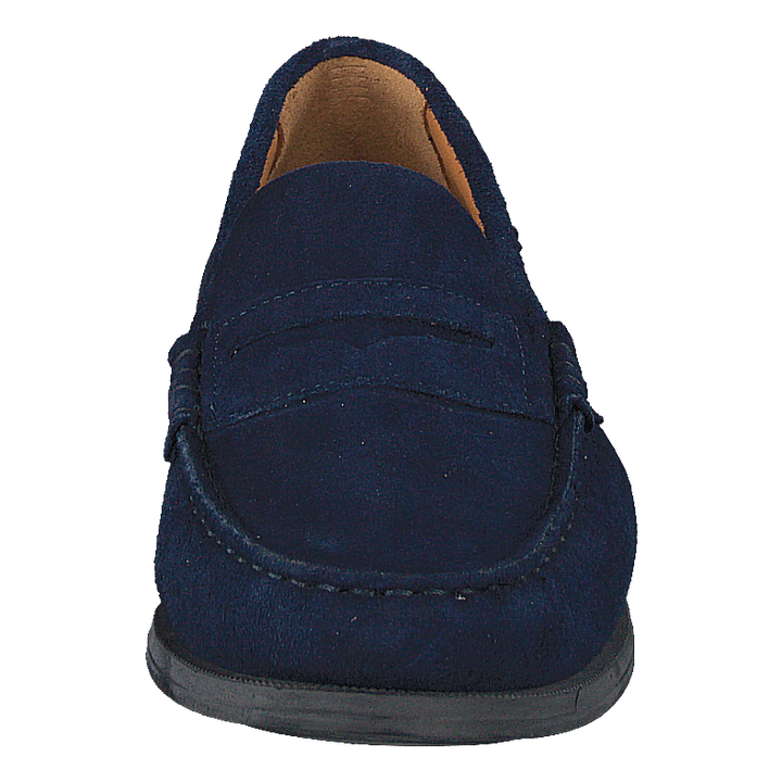 Plaza Navy Suede