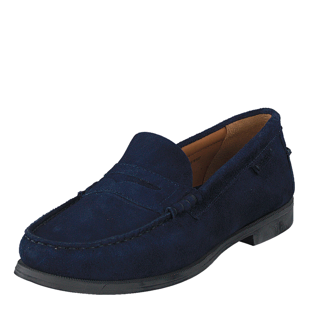 Plaza Navy Suede