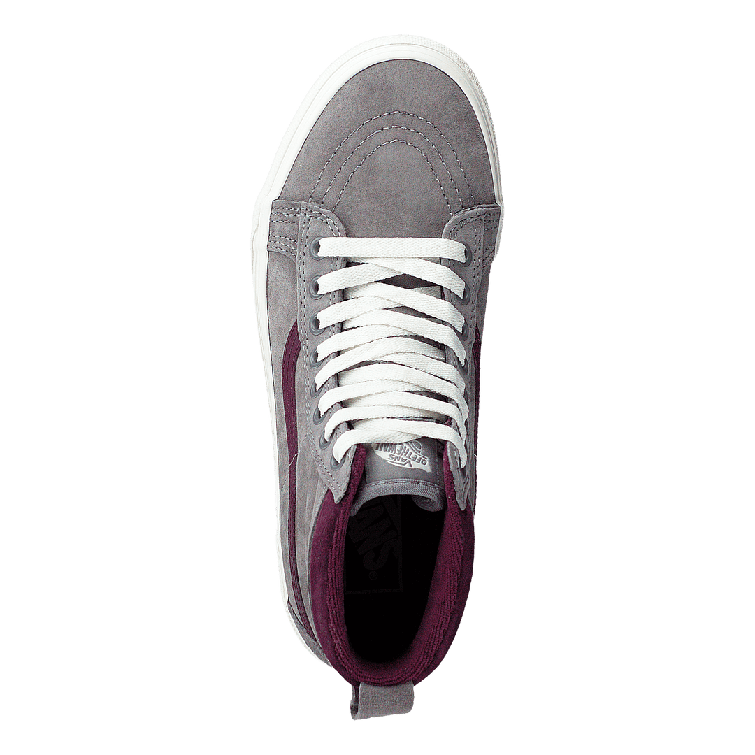 Ua Sk8-hi (mte) Frost Gray/ Prune