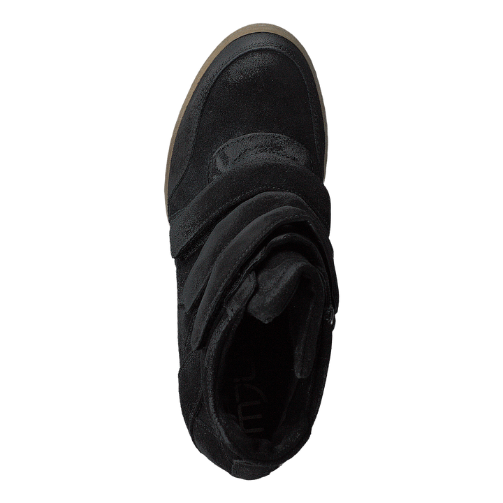Wedgestrap Sneaker Nero