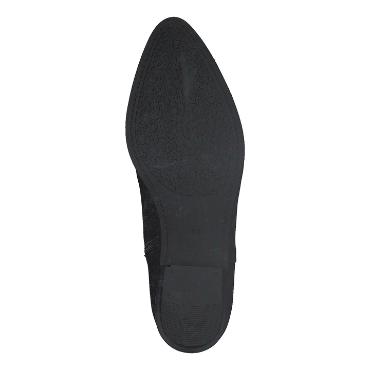 Mid Zip Boot Black