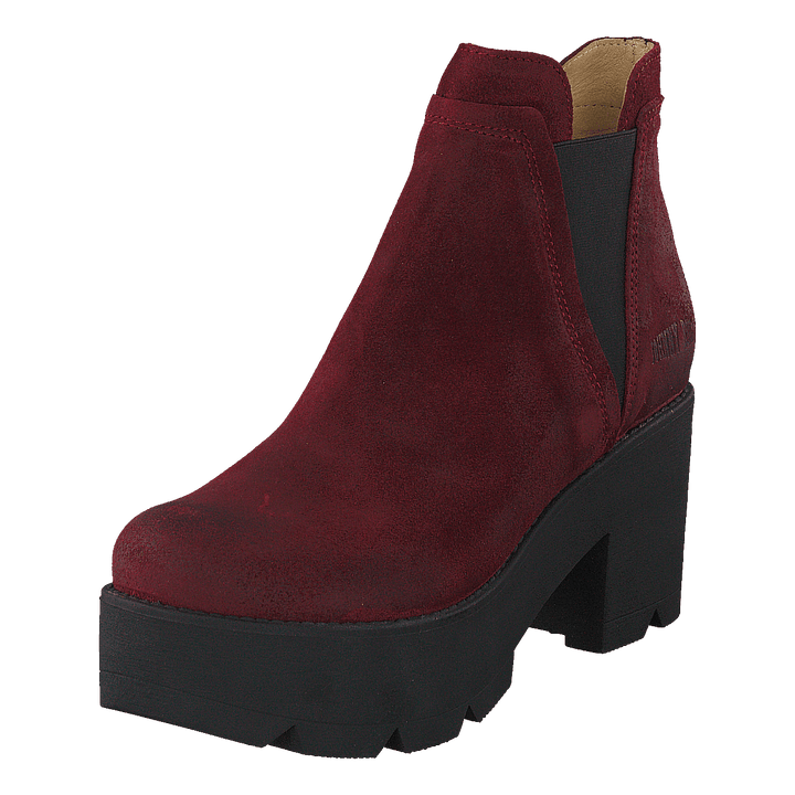 Mid Platform Boot Bordo