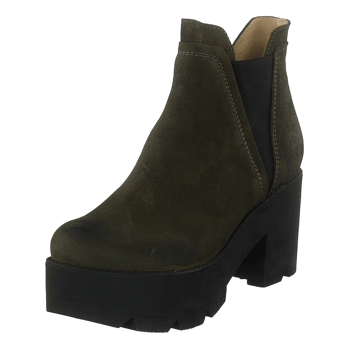 Mid Platform Boot Green
