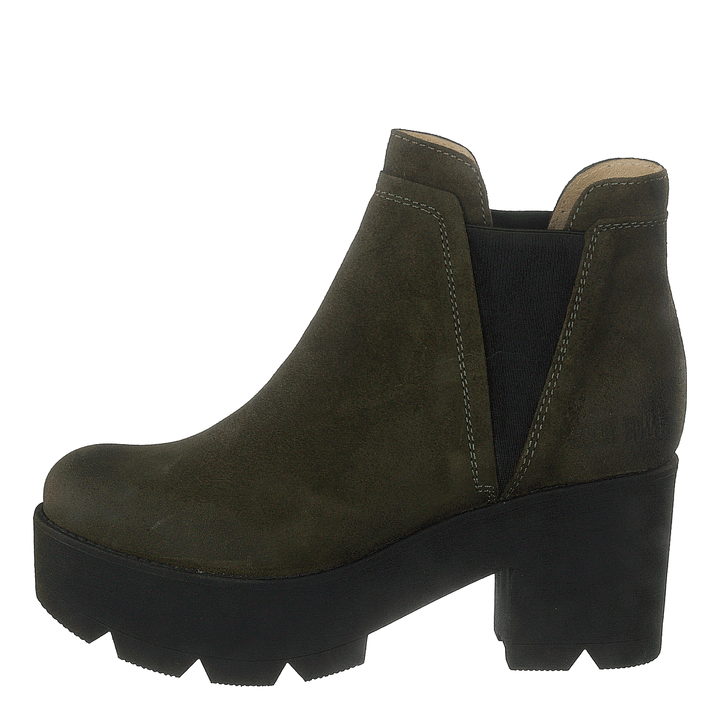 Mid Platform Boot Green