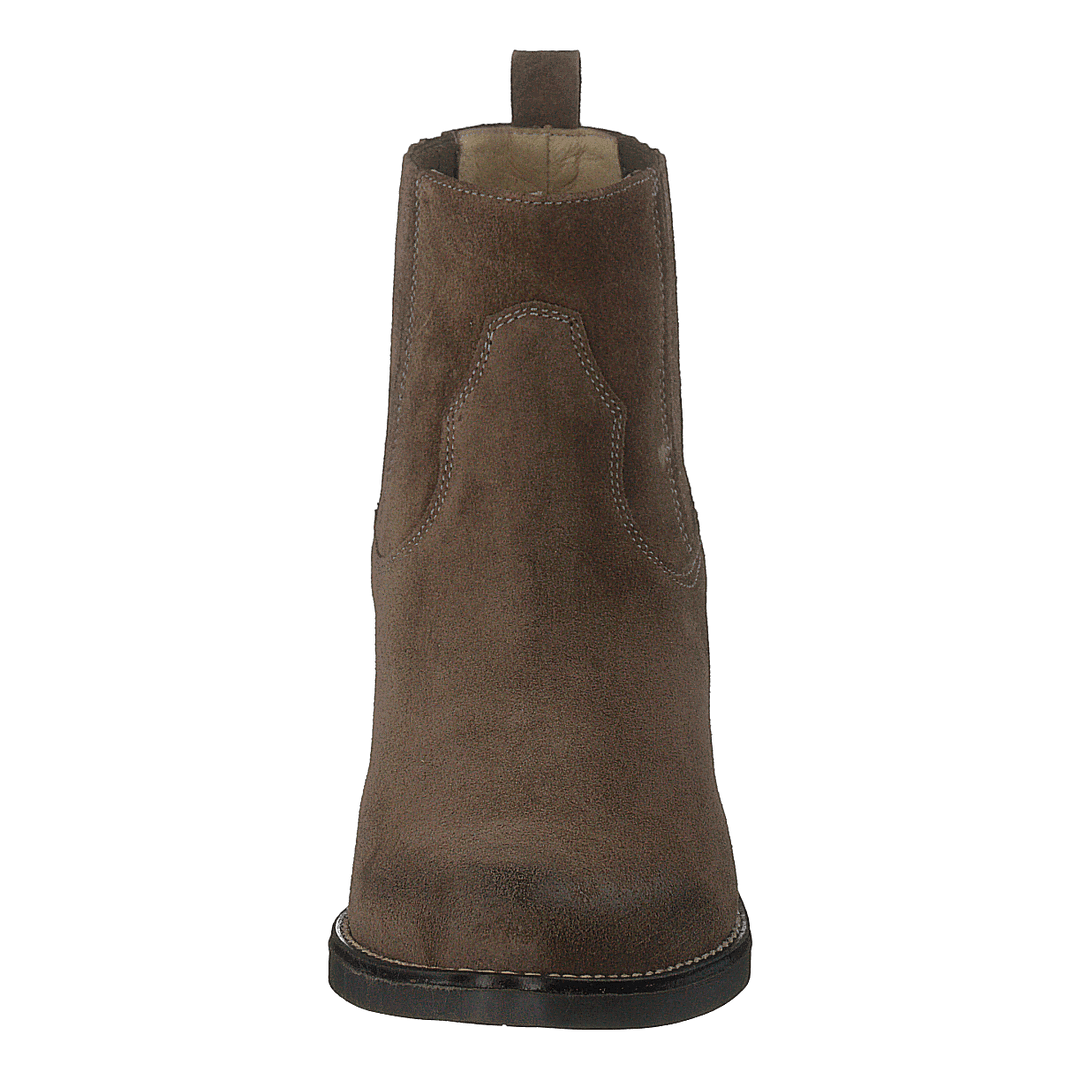 Mid Elastic Boot Taupe