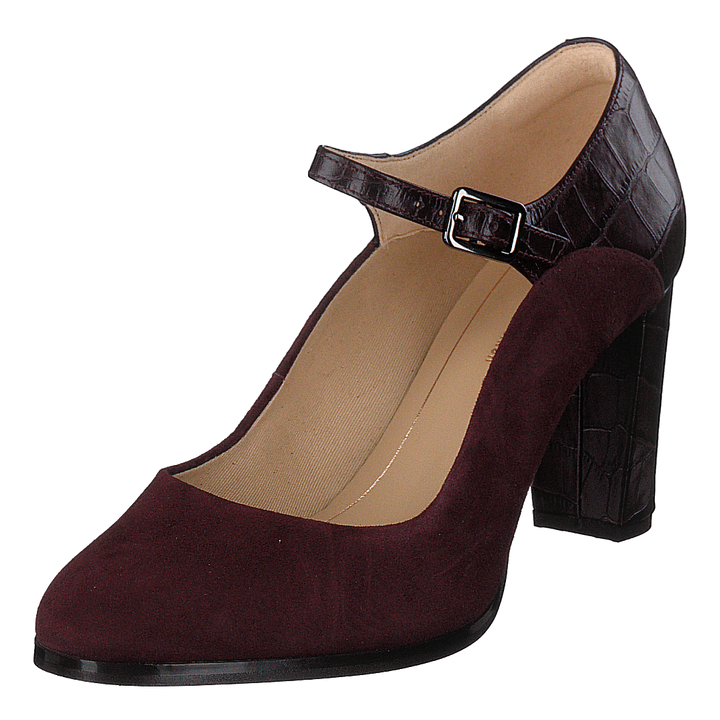 Kaylin Alba Burgundy Combi