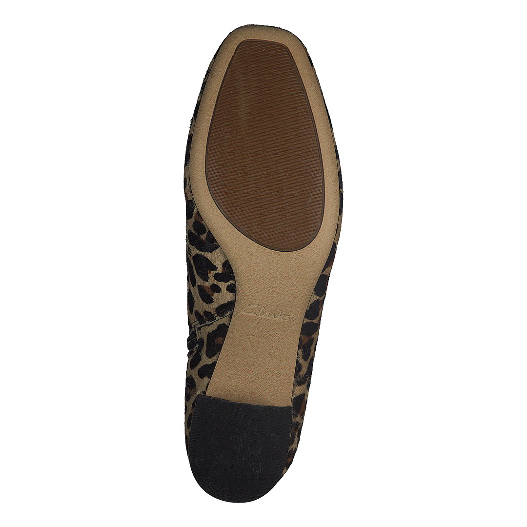 Sheer Flora Leopard Print